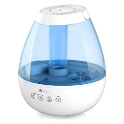 Tekjoy Cool Mist Humidifier, Premium Ultrasonic Humidifiers 7 Night Light Bedroom Baby, Whisper Quiet, Auto Shut-Off, 360 Nozzle, Touch Panel, Timer, Filterless Vaporizer (H1)