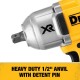 DEWALT 20V MAX XR Impact Wrench Kit, Brushless, High Torque, Detent Anvil, 1/2-Inch (DCF899P1)