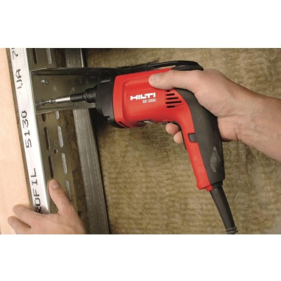 Hilti 00285703 SD 2500 Heavy Duty Drywall Screwdriver with 15-Feet Cord