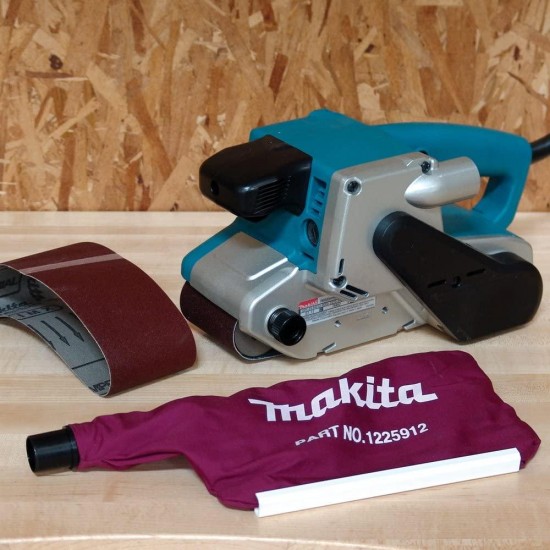 Makita 9903 8.8 Amp 3-Inch-by-21-Inch Variable Speed Belt Sander with Cloth Dust Bag