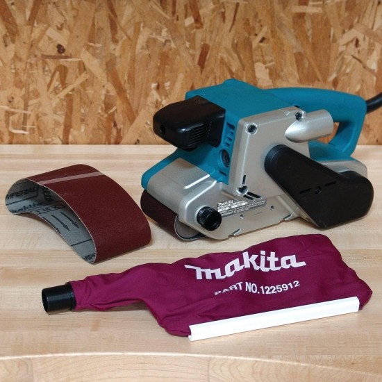 Makita 9903 8.8 Amp 3-Inch-by-21-Inch Variable Speed Belt Sander with Cloth Dust Bag