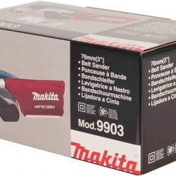 Makita 9903 8.8 Amp 3-Inch-by-21-Inch Variable Speed Belt Sander with Cloth Dust Bag