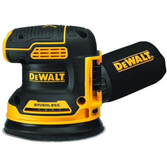 DEWALT 20V MAX Brushless Orbital Sander with Cordless Router, Tools Only (DCW210B & DCW600B)