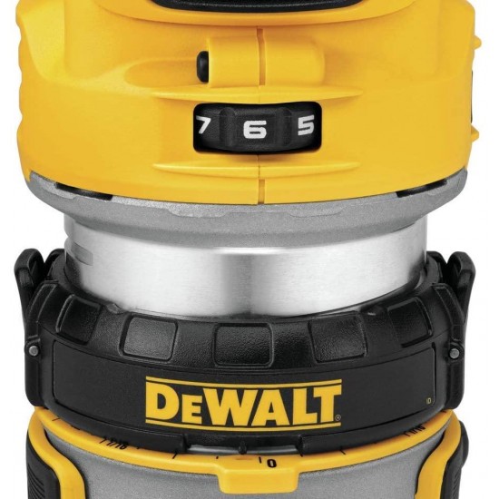 DEWALT 20V MAX Brushless Orbital Sander with Cordless Router, Tools Only (DCW210B & DCW600B)