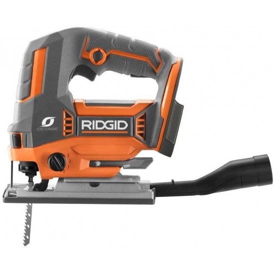 Ridgid 18-Volt OCTANE Cordless Brushless Jig Saw (Tool Only), (Bulk Packaged, Non-Retail Packaging)