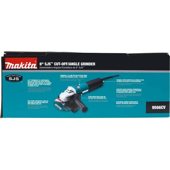 Makita 9566CV 6-Inch Variable Speed Cut-Off/Angle Grinder