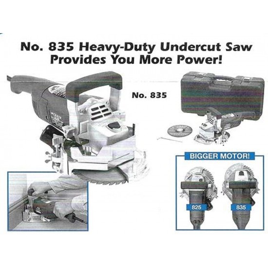 Crain No. 835 Heavy-Duty Undercut Saw, Formerly Crain 825NEW