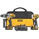 DEWALT DCK290L2 20-Volt MAX Li-Ion 3.0 Ah Hammer Drill and Impact Driver Combo Kit and DEWALT DCS380B 20-Volt MAX Li-Ion Reciprocating Saw, Bare Tool