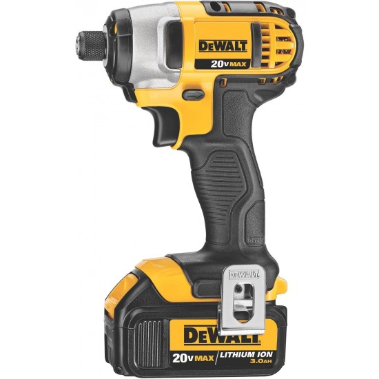 DEWALT DCK290L2 20-Volt MAX Li-Ion 3.0 Ah Hammer Drill and Impact Driver Combo Kit and DEWALT DCS380B 20-Volt MAX Li-Ion Reciprocating Saw, Bare Tool