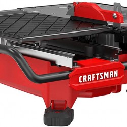 CRAFTSMAN 20V MAX Table Saw, Compact Sliding, Top Tile, 7-Inch (CMCS4000M1)