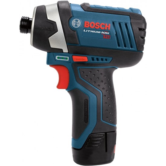 Bosch CLPK22-120 12V 2-Tool Combo Kit (Drill/Driver and Impact Driver) with 12V Max Lithium-Ions 6.0 Ah Battery