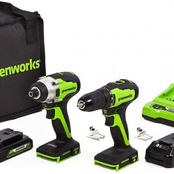 Greenworks CK24L220 Powertools Power Tools, Green