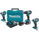 Makita XT269M 18V LXT Lithium-Ion Brushless Cordless 2-Pc. Combo Kit (4.0Ah) & Makita XDT11Z 18V LXT Lithium-Ion Cordless Impact Driver (Tool Only)