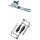 Makita SP6000J1 6-1/2 in. Plunge Circular Saw Kit, with Stackable Tool case and 55 in. Guide Rail and 194385-5 Clamper Set