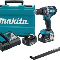 Makita XT269M 18V LXT Lithium-Ion Brushless Cordless 2-Pc. Combo Kit (4.0Ah) & Makita DUB183Z 18V LXT Lithium-Ion Cordless Floor Blower, Tool Only