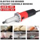 QWERTOUY Electric Die Grinder Accessories 220V 600W 6 Speed Regulating Portable Drill Grinding Machine Milling Polishing Rotary Tools