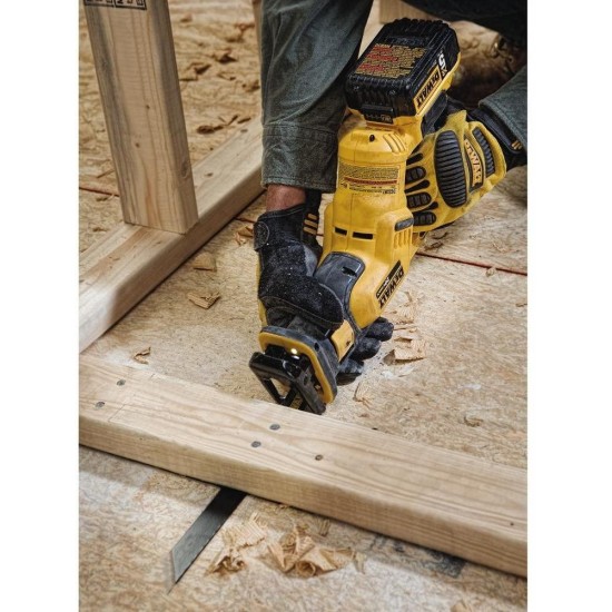 DEWALT 20V MAX Cordless Reciprocating Saw Kit, 5 Amp-Hour Battery (DCS387P1)