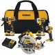 DEWALT 20V MAX XR Brushless Combo Kit with Cut Off/Grinder Tool (DCK483D2 & DCG413B)