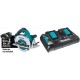 Makita XSH06Z 18V X2 LXT Lithium-Ion (36V) Brushless Cordless 7-1/4” Circular Saw, Tool Only with Makita DC18RD 18V Lithium-Ion Dual Port Rapid Optimum Charger