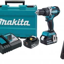 Makita XT269M 18V LXT Lithium-Ion Brushless Cordless 2-Pc. Combo Kit (4.0Ah) & Makita DML805 18V LXT Lithium-Ion Cordless/Corded L.E.D. Flood Light Tool