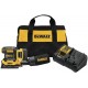 DEWALT 20V MAX XR Palm Sander, Sheet, Variable Speed, 5-Ah Battery, 1/4-Inch (DCW200P1)