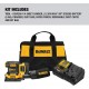 DEWALT 20V MAX XR Palm Sander, Sheet, Variable Speed, 5-Ah Battery, 1/4-Inch (DCW200P1)