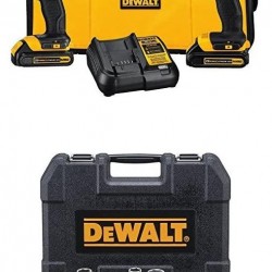 DEWALT DCK240C2 20v Lithium Drill Driver/Impact Combo Kit (1.3Ah) WITH 84pc Mechanics Tool Set