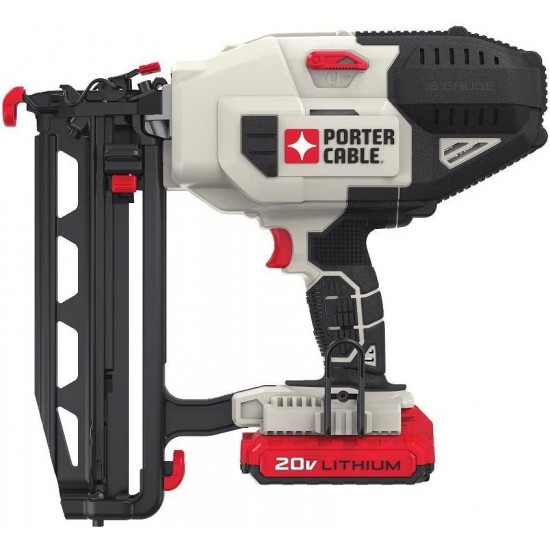 PORTER-CABLE 20V MAX Finish Nailer, Straight, 16GA (PCC792LA)