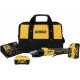 DEWALT DCG413FR2 20V Max XR 5In. Flathead Paddle Switch Small Angle Grinder with Kickback Brake Kit