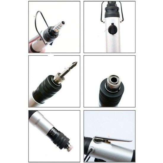 Pneumatic Tool Industrial Hand Tools Semi-Automatic Air Batch, Preset Torque Pneumatic Screwdriver Industrial Grade Hand Tool