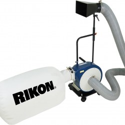 Rikon Portable Dust Collector with Wall Mount