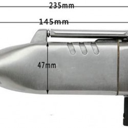 Pneumatic Tool Industrial Hand Tools 9500rpm Palm-Type Pneumatic Screwdriver, Palm-Type Industrial Grade Hand Tool