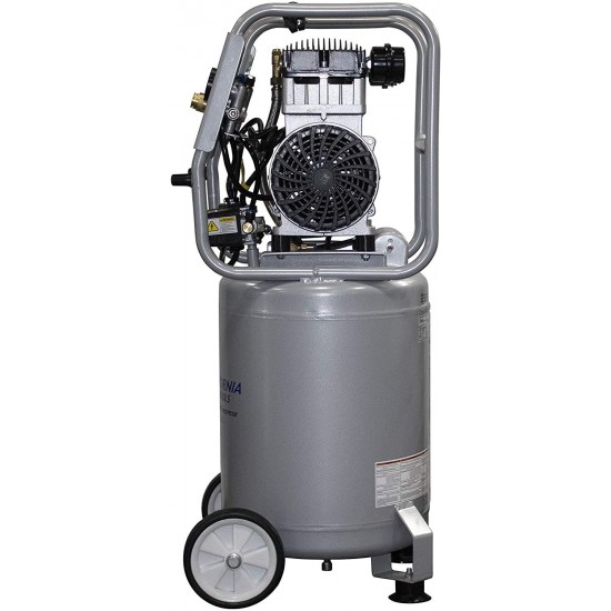 California Air Tools 10020ACAD Ultra Quiet & Oil-Free 2.0 Hp, 10.0 Gal. Aluminum Tank Air Compressor w/Auto Drain