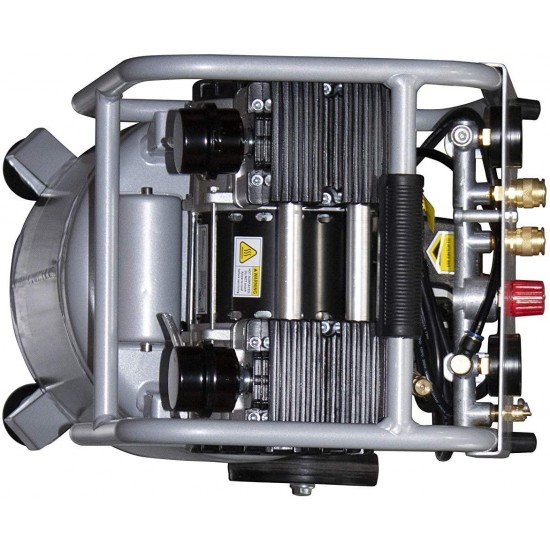 California Air Tools 10020ACAD Ultra Quiet & Oil-Free 2.0 Hp, 10.0 Gal. Aluminum Tank Air Compressor w/Auto Drain