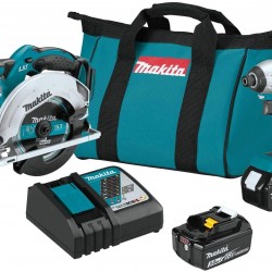 Makita XT283X1 18V LXT Lithium-Ion Cordless 2-Pc. Combo Kit (3.0Ah)