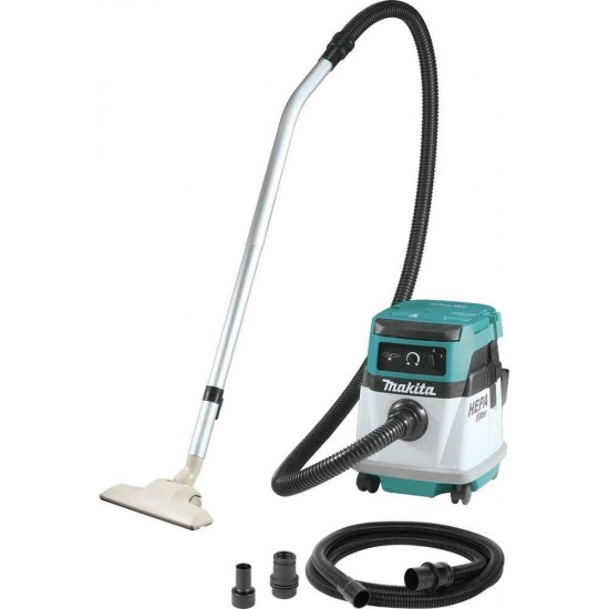 Makita XCV13Z 18V X2 LXT Lithium-Ion (36V) Cordless/Corded 4 Gallon HEPA Filter Dry Dust Extractor/Vacuum, Tool Only