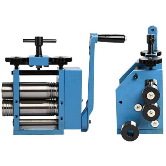 SHKY DIY Tool Jewelry Rolling Mill Combination Rolling Mill, Combination Rolling Mill Machine Jewelry Press Tabletting Tool Jewelry Equipment