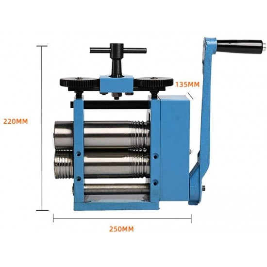 SHKY DIY Tool Jewelry Rolling Mill Combination Rolling Mill, Combination Rolling Mill Machine Jewelry Press Tabletting Tool Jewelry Equipment