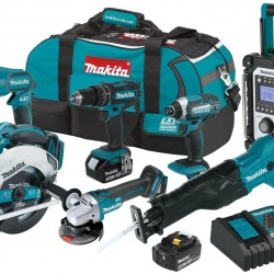 Makita XT704 18V LXT Lithium-Ion Cordless 7-PC. Combo Kit (3.0Ah)