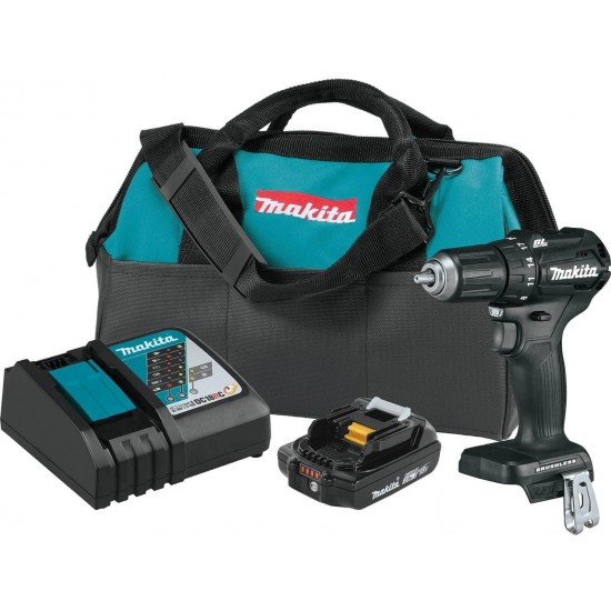 Makita XFD11R1B 18V LXT Lithium-Ion Sub-Compact Brushless Cordless 1/2