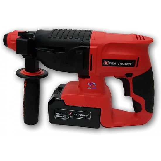 Tools Centre Xtra Power 20mm Cordless Hammer Drill Machine With Additional Accessories Chuck & Adapter.