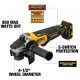 DEWALT 20V MAX XR Brushless Cut Off/Grinder Tool with 3Ah Battery & Charger Kit (DCG413B & DCB230C)