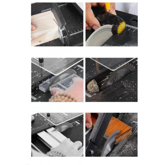 Engraving Table 1800W Multifunctional Jade Grinder, Small Grinding And Cutting Machine, Mini Table Saw Polishing Tool