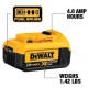 DEWALT DCV581H 18/20-Volt MAX Cordless/Corded Wet-Dry Vacuum with 20V Max Premium XR Li-Ion Battery Pack