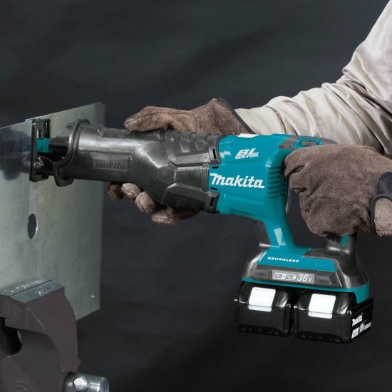 Makita XRJ06PT 18V x2 LXT Lithium-Ion (36V) Brushless Cordless Recipro Saw Kit (5.0Ah)