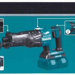 Makita XRJ06PT 18V x2 LXT Lithium-Ion (36V) Brushless Cordless Recipro Saw Kit (5.0Ah)