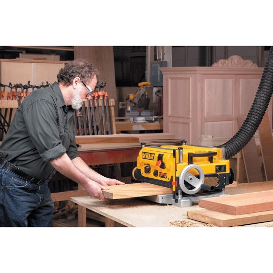 DEWALT Thickness Planer, Two Speed, 13-Inch (DW735)