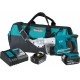 Makita XSJ01T 18V LXT Lithium-Ion Cordless 18 Gauge Straight Shear Kit (5.0Ah),