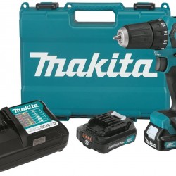 Makita FD07R1 12V MAX CXT Lithium-Ion Brushless Cordless Driver-Drill Kit, 3/8