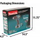 Makita FD07R1 12V MAX CXT Lithium-Ion Brushless Cordless Driver-Drill Kit, 3/8